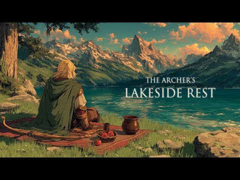 Fantasy Medieval Music for Peaceful Study | The Archer’s Lakeside Rest
