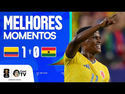 Melhores momentos de Colômbia x Gana