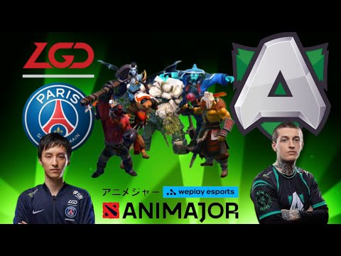 ALLIANCE vs PSG.LGD - EU vs CHINA PLAYOFFS - WEPLAY ANIMAJOR DOTA 2