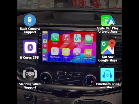 PREMIUM CARPLAY FORD TRANSIT ANDROID AUTO AUDIO - Image 2