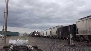 preview picture of video 'Montana Rail Link, Winston, Montana'