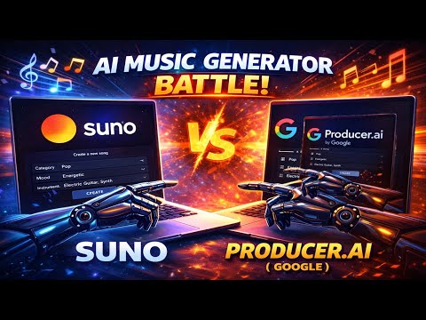 Suno vs Producer.AI (Google)