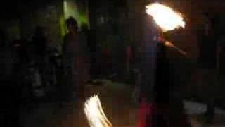 samba and fire dancing in Sayulita