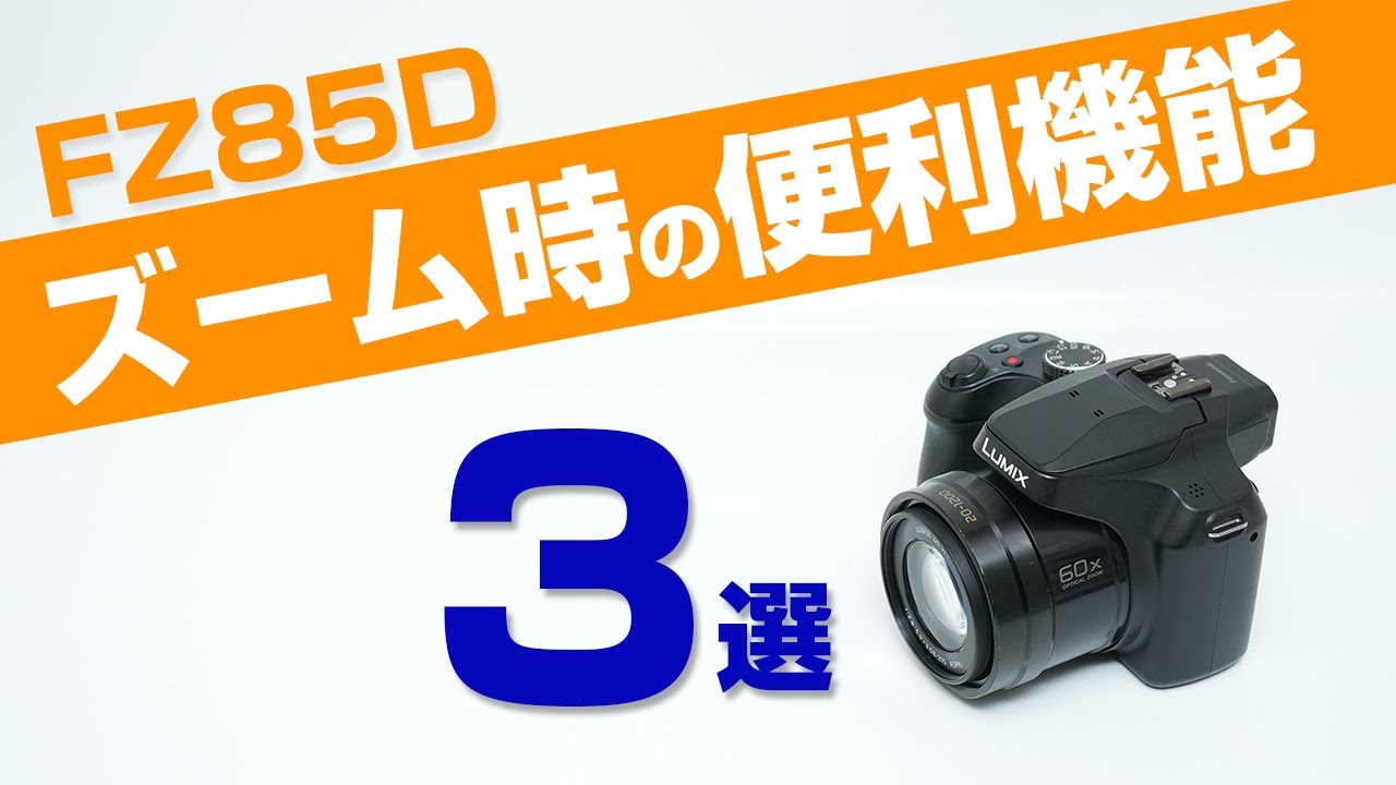 Panasonic FZ85D ズーム時の便利機能3選