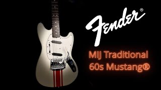 Video thumbnail for What a nice MIJ Mustang!! The Fender MIJ Traditional 60s Mustang® by Jon is just TOO LouD!!