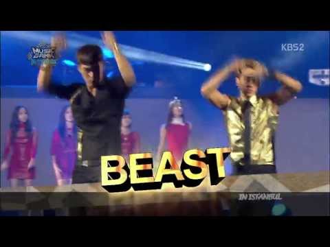 130913 KBS Music Bank in Istanbul Opening BEAST Cut