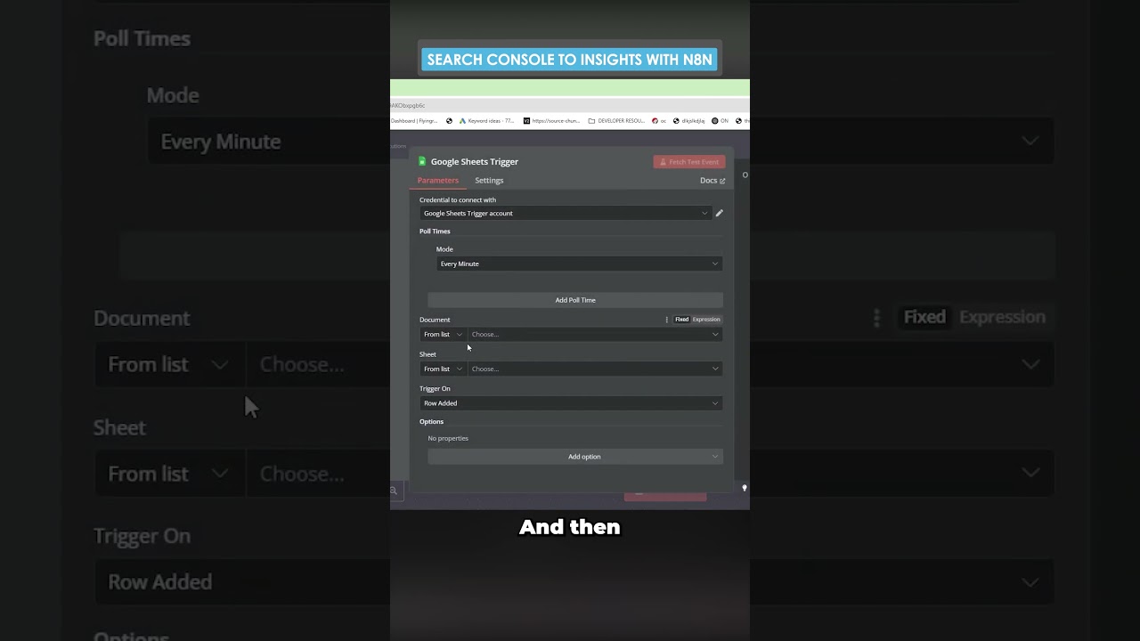 Turn Search Console Data into Actionable Insights with n8n #googlesearchconsole #seo #automation