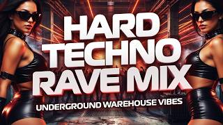 Download lagu HARD TECHNO RAVE MIX at 170bpm | Remix and Mashup of Popular Songs | Underground Warehouse Rave mp3