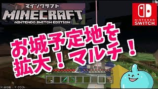 お城の予定地確認♪スイッチ版マイクラ！ｍinecraft: Nintendo Switch Edition