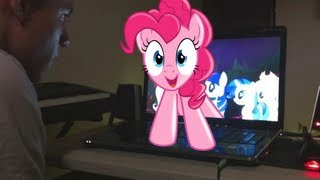 An unexpected visit from Pinkie Pie...