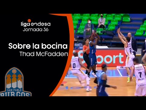 Triplazo de McFadden sobre la bocina