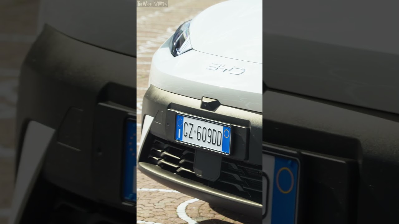 2026 BYD Dolphin Surf – Apricity White  #automobile #ev #byd #rome #italy