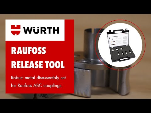 Metal Disassembly Tool Set - Perfect for Raufoss ABC Couplings | 7-Piece Kit