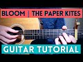 BLOOM Fingerstyle Guitar Tutorial with TABS | Acoustic Classical Lesson