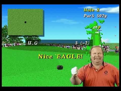 Pebble Beach Golf Links (1995 - Sega Saturn) - Longplay