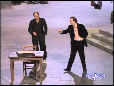 RockPolitik - lettera a Berlusconi (Adriano Celentano & Roberto Benigni show 27.10.2005) 3/3