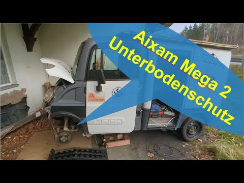 Aixam Mega 2  - Unterbodenschutz sprühen
