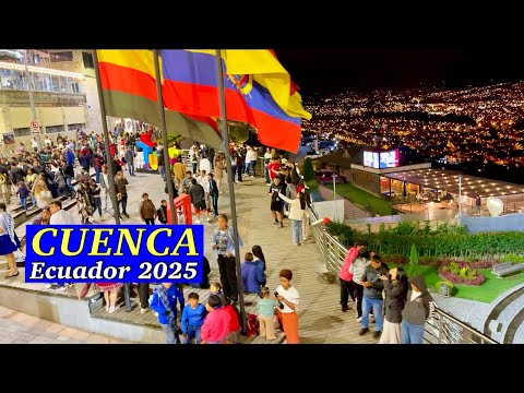 Cuenca Ecuador City Tour  4K 2025
