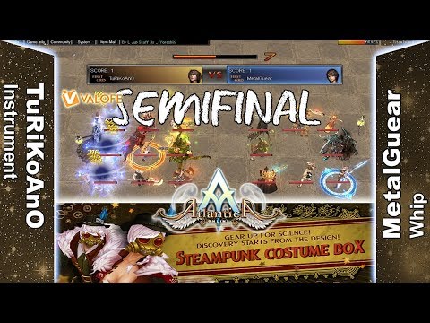 Titan 20/05/2018 PM: Semifinal - TuRiKoAnO vs MetalGuear - Atlantica Online Valofe