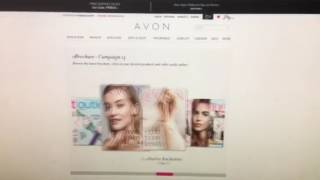 How to order Avon online