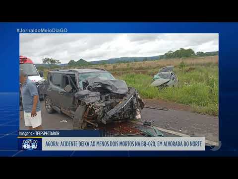 Acidente mata duas pessoas na BR-020 em Alvorada do Norte