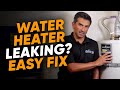 Why Is My Water Heater Leaking [Fix It With These 4 Easy Steps]