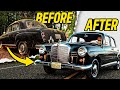 First Start In 50 Years | Amazing Transformation 1960 Mercedes Benz 190B | RESTORED