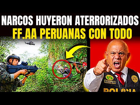 🚨PNP DESATA ENFRENTAMIENTO BRUTAL en la Selva de Ucayali: Narcos Repelidos a Balazos