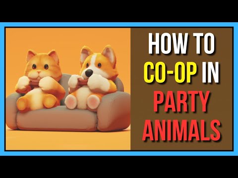 How to Local Multiplayer Split Screen Co-op in Party Animals