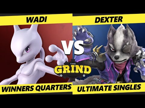 The Grind 142 Winners Quarters - WaDi (Mewtwo) Vs. Dexter (Wolf) Smash Ultimate - SSBU