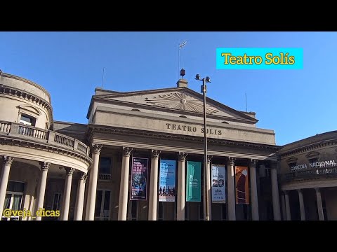Teatro Solís - o que fazer em Montevideo? Arquitetura única e maior casa de espetáculos do Uruguai