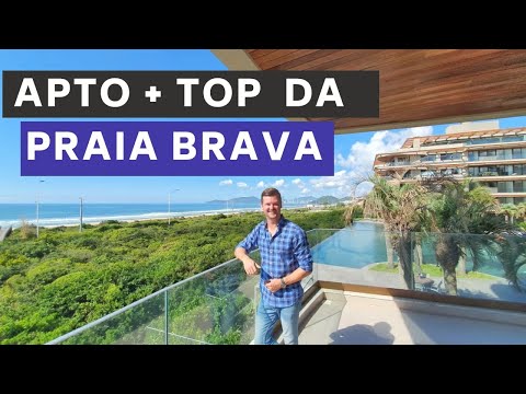 Apartamento no Bravíssima Private Residence na Praia Brava - vídeo