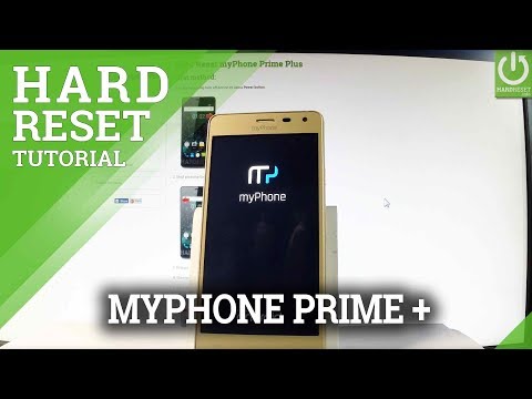 myPhone Prime Plus HARD RESET / Master Rest / Restore Android