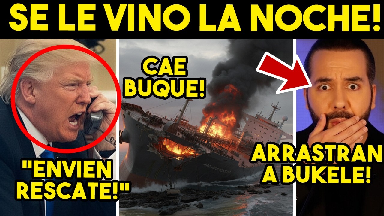PESADILLA TOTAL! FRACASA PLAN TRUMP, COLAPSA ESCUDO EU. BUKELE EN LA MIRA. SALE CORTE INTERNACIONAL