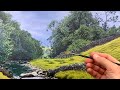 The Secret To Lifelike Tree Foliage Oil Painting Tutorial