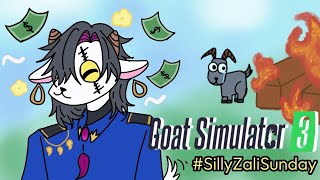 【Goat Simulator 3】In the life of a GOAT #SillyZaliSunday【NIJISANJI EN | Vezalius Bandage】