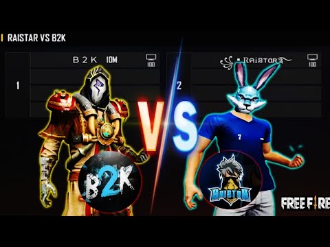 B2K VS RAISTAR | BORN2KILL AWM GOD VS ONE TAP KING RAISTAR - CRAZY ROOM ONLY RED DAMAGE ......
