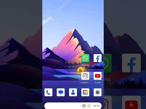 Nova launcher in ZTE blade A31 lite