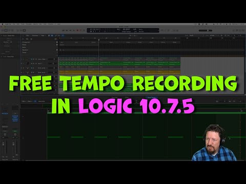 Free Tempo Recording | Logic Pro 10.7.5