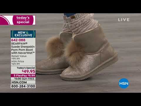 HSN | BEARPAW Footwear 12.04.2018 - 03 AM