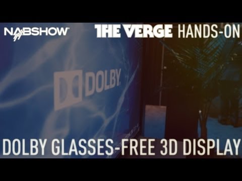 Dolby's glasses-free 3D prototype display