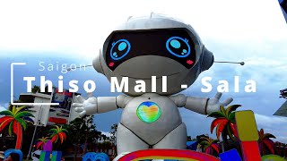 Let's Walk | Cool Luxury Mall near Thao Dien | 4K 60FPS Walking Tour | Saigon, Vietnam