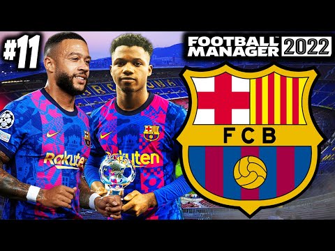CHAMPIONS LEAGUE FINAL | FM22 Rebuilding FC Barcelona #11 | Football Manager 2022 Rebuild
