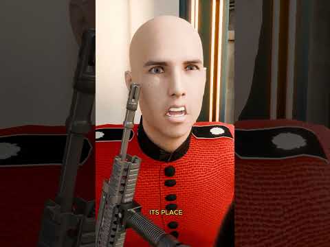 Why Royal Guards Wear Hat Strap Above Chin 😰