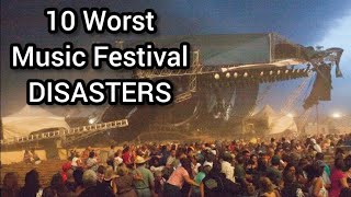 10 Worst Music Festival DISASTERS