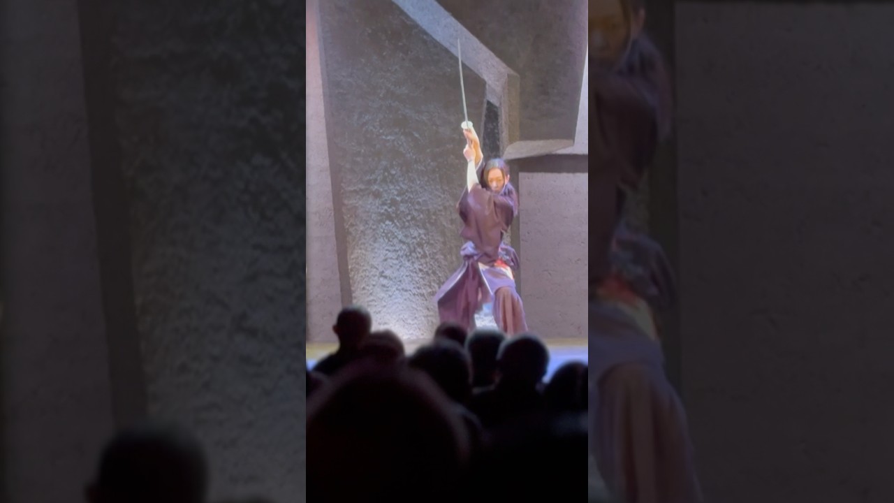 川渕かおり、偉伝或-IDEAL-でのパフォーマンス #sworddance #剣舞 #ladysamurai #川渕かおり