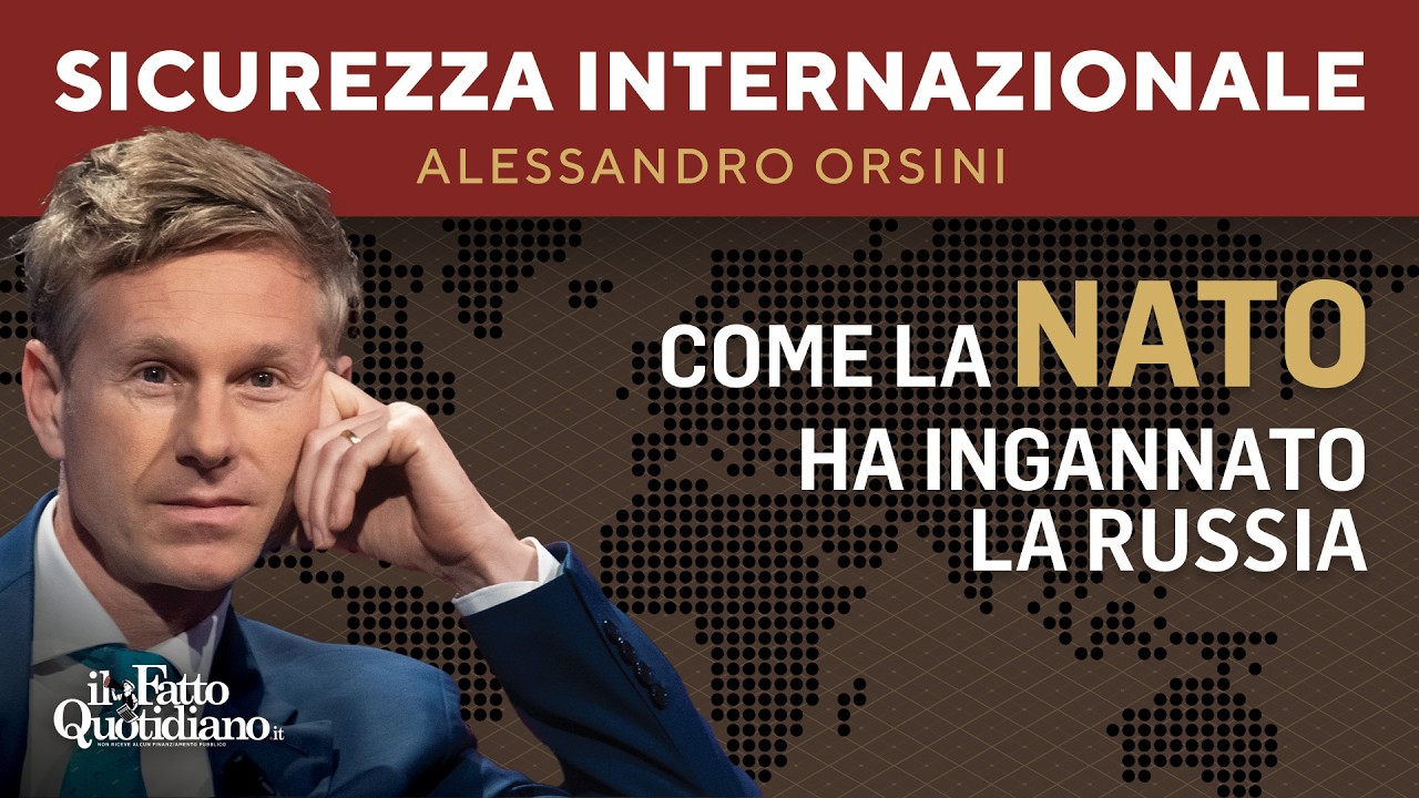 Come la Nato ha ingannato la Russia. La diretta con Alessandro Orsini