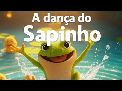 ✨️ A Dança do Sapinho 🐸 | Música Infantil Kids 🎶 Desenho Animado | 🌴🌤🌈
