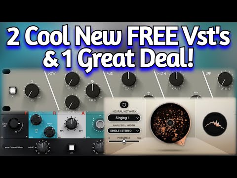 2 New FREE VSTs & 1 Vst Deal - Analog Obsession, Waves Audio (Clarity Vx DeReverb, Frank Cs & Frank)
