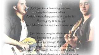 Colby O&#39;Donis feat. T-Pain - Natural high ( lyrics on screen video )